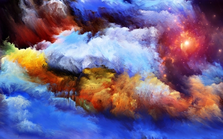 Abstract - abstract, beautiful, colors, color, abstraction, dream, sky