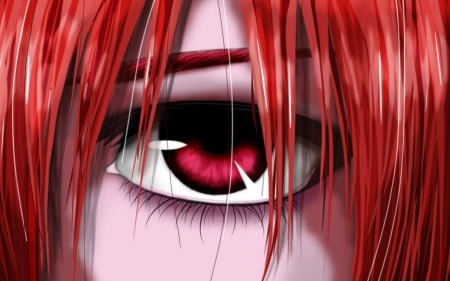 Eye - 3d, anime, eye, red