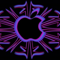 multicolor apple