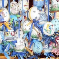 Easter eggs decorations