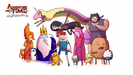 Adventure Time - human, jake, cartoon, time, finn, CG, Adventure