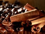 Coffee Beans and Cinnamon