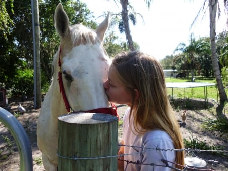 VERY CLOSE FRIENDS - friends, horse, cowgirl, close