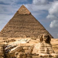 Gaza ~ Pyramid & Sphinx