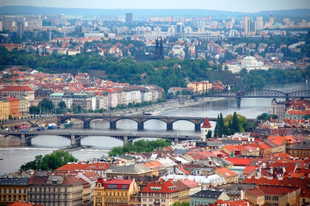 Prague (Czech Republic) - prague, cities, czech, czech republic, river, city, rivers, bridges, charles, bridge