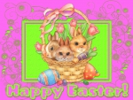 EASTER BUNY BASKET