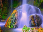 Colorful Waterfall