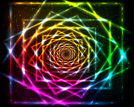 ♥Abstract Background♥ - abstract, rainbow, vector, colors, fractal