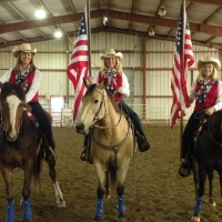 Patriotic Cowgirls