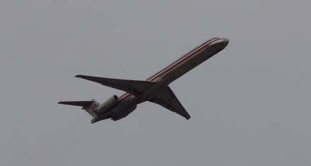 MD-80 Taking Off - aircraft, jet, plane, airplane, md 80