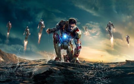 Ironman 3 - downey jr, ironman, robert, movie