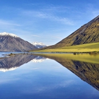 Reflection - mountains