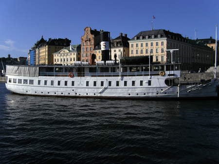 s/s saltsjon - white, stockholm, water, boat