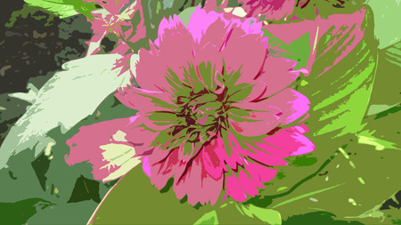 Effected flower - photoshop, flower, cutout