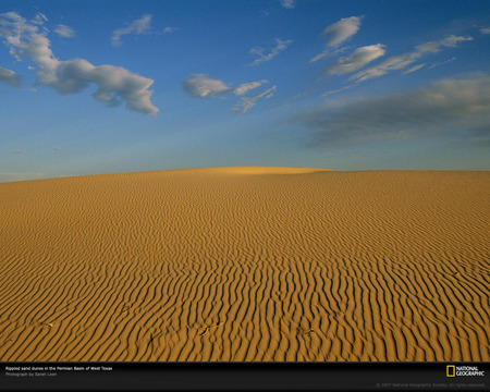 Permian basin - nice, sky, photography, paleontology, other, amazing, prehistory, permian, cool, dinosaur, dinosaurs, cloud, clouds, desert, sand, picture, national geographic, nature, blue, beautiful, prehistoric