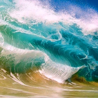 Ocean curls