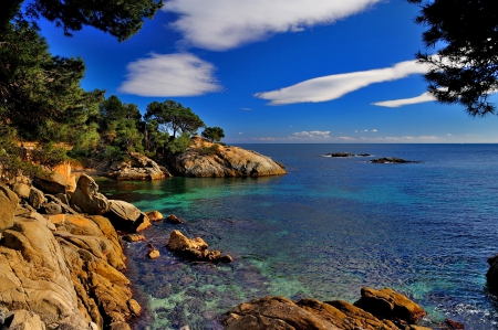 Rocky Coast - nature, ocean, coast, rocks