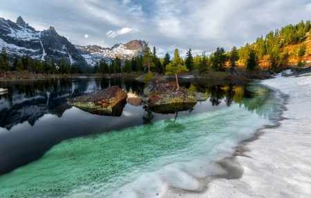 Quiet Place - trees, nature, cool, river