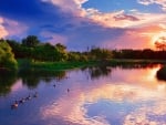 lake in chisholm creek park wichita kansas