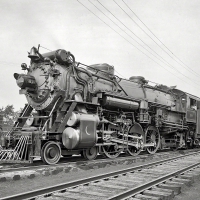 vintage locomotive