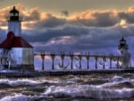 Iced Lighthouse