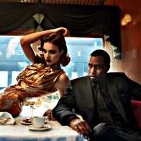 Natalia Vodianova and Puff Daddy