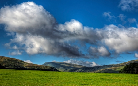 Sky - cloud, sky, nature, grass