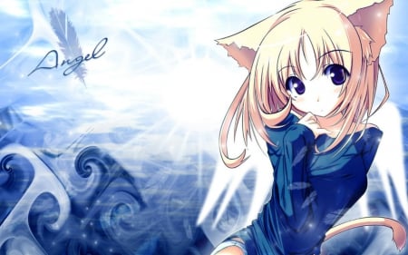 Angel - anime, cute, girl, angel