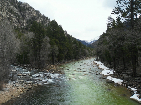 two rivers meet - nature, fun, forest, cool, river