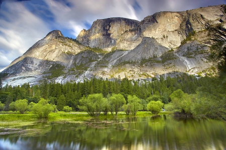 Yosemite National Park - nature, fun, lake, cool, mountain, forest