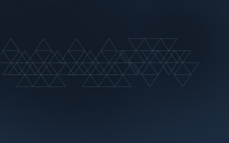 triangulate - blue, modern, sacred geometry, minimal, triangles, simple