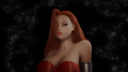 Jessica Rabbit - jessica, rabbit, movie, photoshop