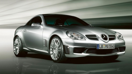 Mercedes Benz SLK 55 AMG - sports, slk 55, amg, car, benz, mercedes