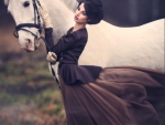 Beauty with horse