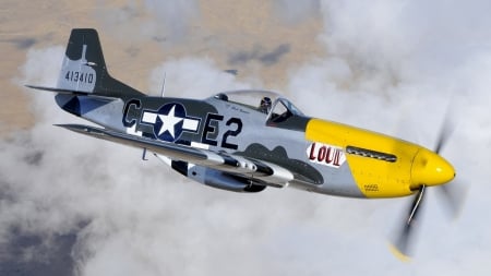 P 51 Mustang Chuck Greenhill - war, chuck greenhill, p 51, mustang, plane