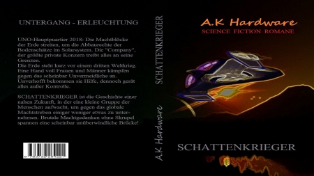 Schattenkrieger - sci fi, makateh, moon, roman, story, planet