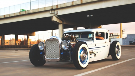 Ford Model A Hot Rod - car, old-timer, hot rod, ford, model a