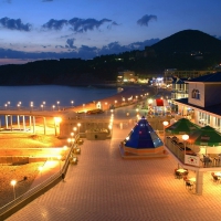 Beach Sand Promenade Sea.