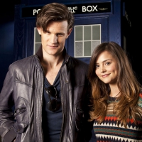 Matt Smith and Jenna Coleman