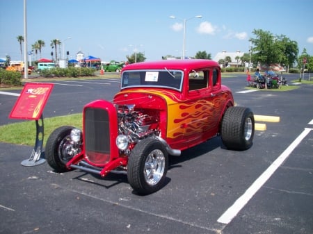 32! Ford Hotrod - classic, ford, hotrod, red