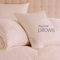 Luxurious damask bedding