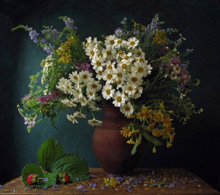 Still life - nature, flowers, soft, vase