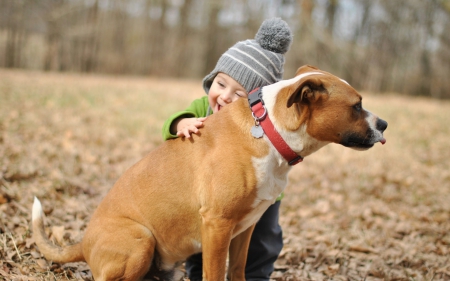 Boy and dog - pretty, puppys, beautiful, dog, lovely, sweet, animal, dogs, cute, puppy, animals