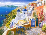 Santorini view