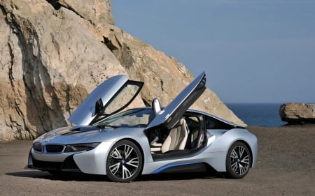 2015 BMW i8 - Cars, Silver, BMW, 2015