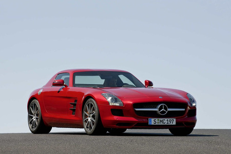 Mercedes-Benz SLS AMG Gullwing - gullwing, mercedes, car, mb, amg, tuning