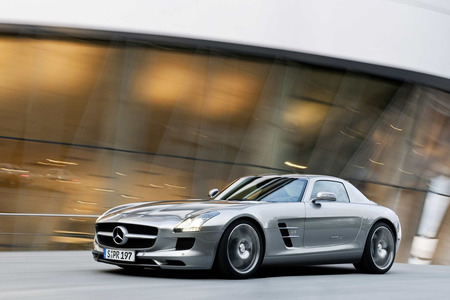 Mercedes-Benz SLS AMG Gullwing - gullwing, mercedes, car, mb, amg, tuning