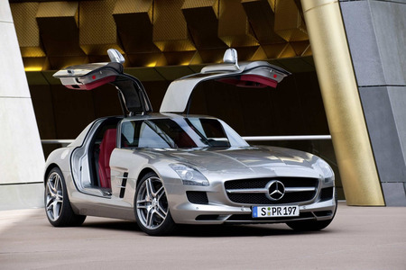 Mercedes-Benz SLS AMG Gullwing - amg, car, gullwing, mb, tuning, mercedes