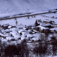 Bonneval-sur-Arc under the snow