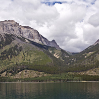 Mountains and clouds